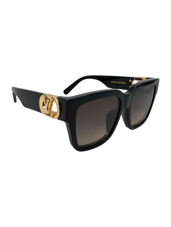 Louis Vuitton Sunglasses LV Link Square LV Logo Black Gold Eyewear main image 6